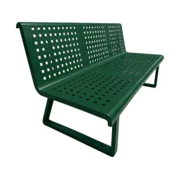 Banc de jardin en acier