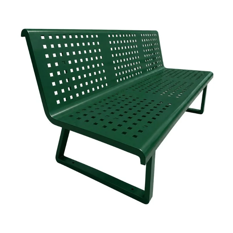 Banc de jardin en acier
