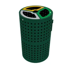 Poubelle tri sélectif 3 compartiments