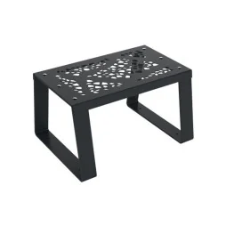 Banquette en métal Design gris anthracite une place