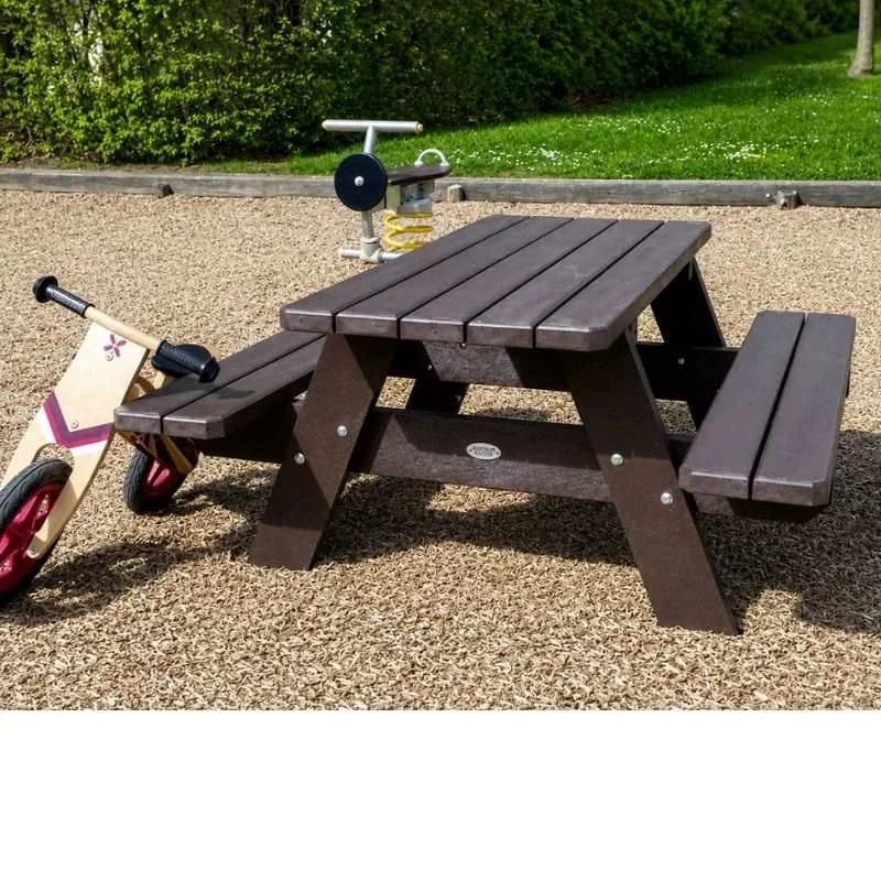 Table picnic en plastique recyclé pour enfant