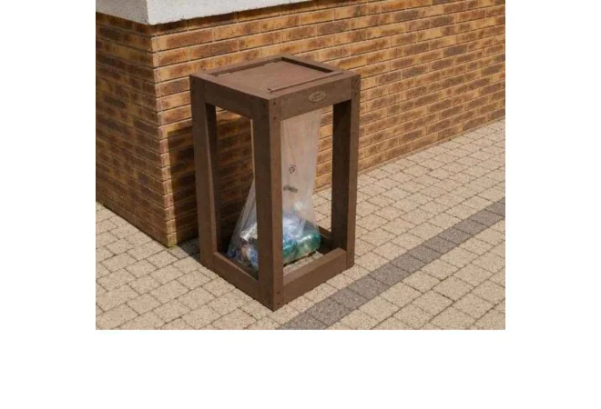 Corbeille Vigipirate en plastique recyclé