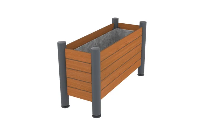 Jardinière urbaine rectangulaire 95 litres
