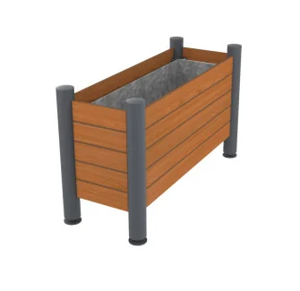 Jardinière urbaine rectangulaire 95 litres