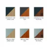 Support à vélo rectangle en acier et HPL imitation bois coloris disponibles