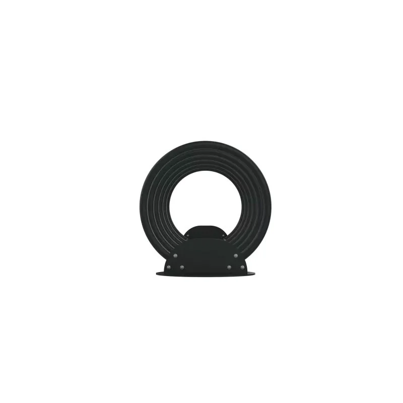 Rack à vélos cercle en acier 5 à 8 places gris anthracite 7016 vue latérale