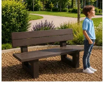 Banc enfants pour aménager parcs et jardins