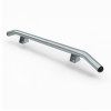 Butée de parking cintrée et chasse-roue PMR diamètre 76mm galvanisé
