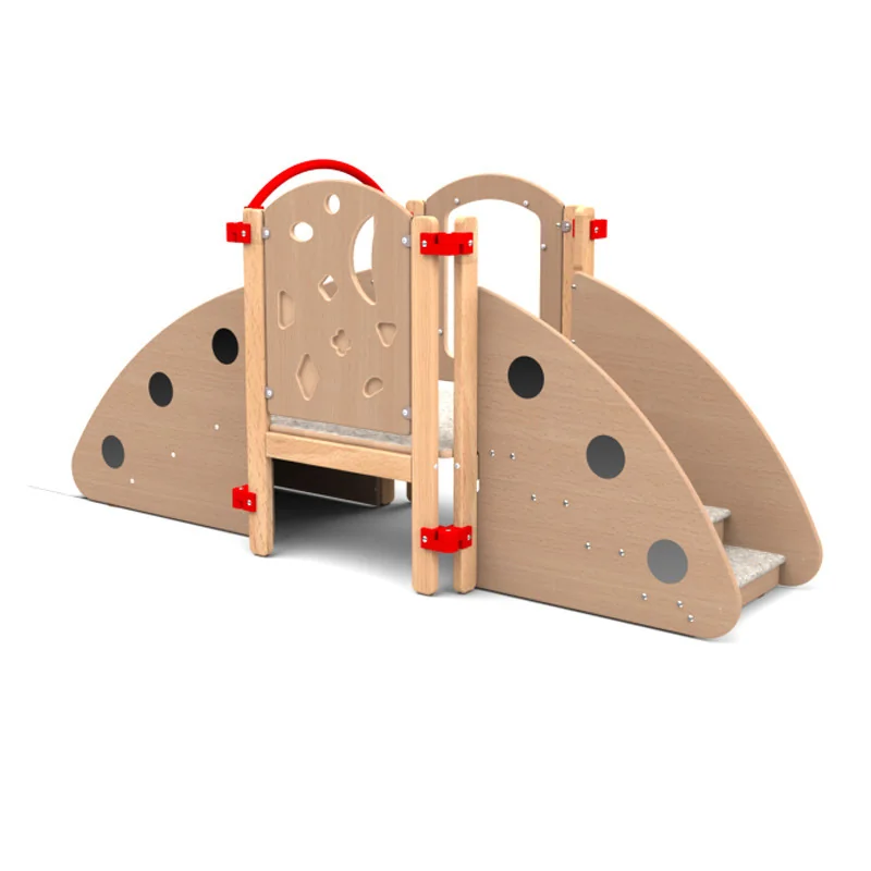 Parcours motricité enfant dès 12 mois en ligne coloris hêtre