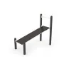 Agrès sportif extérieur - Banc abdominal incliné