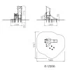 Dimensions du toboggan aire de jeux