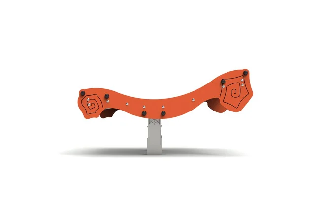 hamac pour aires de jeux vue latérale