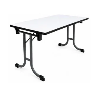 Table rectangulaire en bois pliante