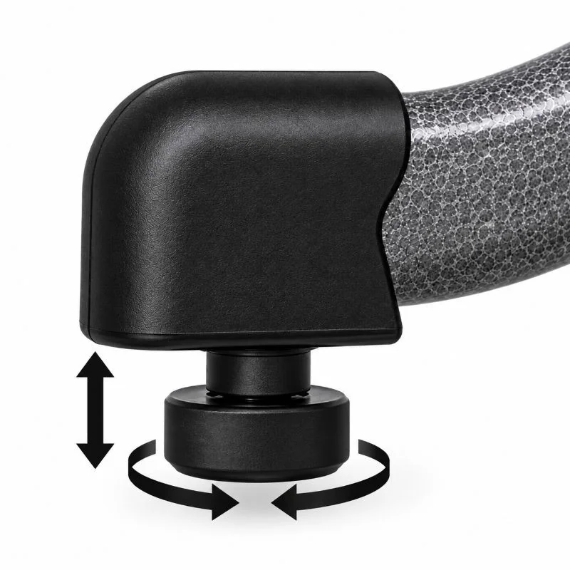 zoom vérin de réglage table pliante Altas