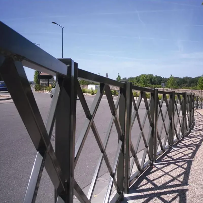 Barrière urbaine Losange Procity installée en ville