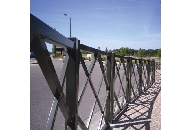 Barrière urbaine Losange Procity installée en ville