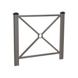 barrière urbaine Pagode 1080 mm gris Procity