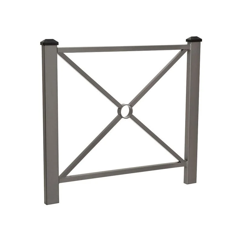 barrière urbaine Pagode 1080 mm gris Procity
