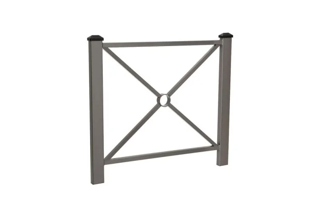 barrière urbaine Pagode 1080 mm gris Procity