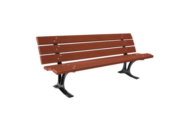 Banc public en bois exotique Barcelone Banc public en bois exotique Barcelone