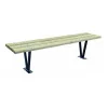 Banquette de ville Bruges avec assise en pin
