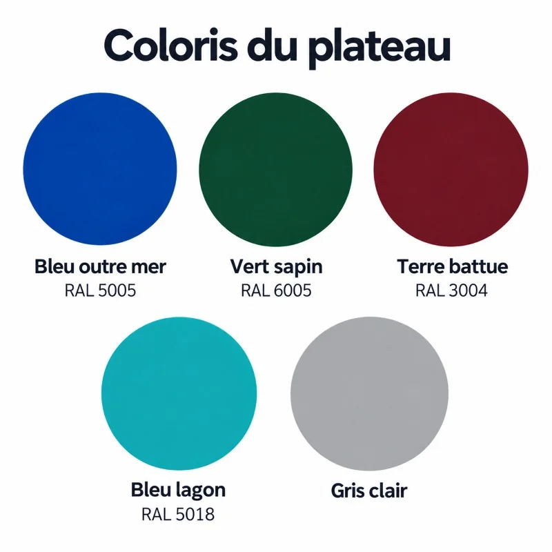 coloris de la table de ping pong extérieure Diabolo