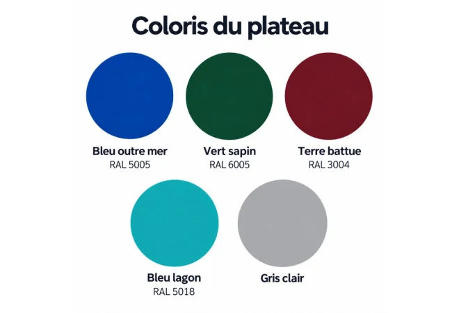 coloris de la table de ping pong extérieure Diabolo