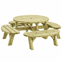 Table pique-nique ronde Round Table pique-nique ronde Round