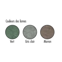 Banc public plastique recyclé Edimbourg