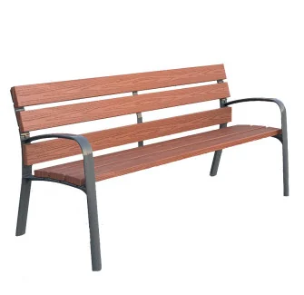 Banc public en bois recyclé Modo