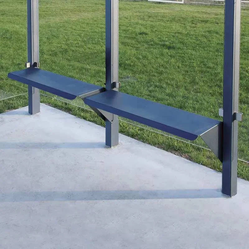 Banc Conviviale® Procity installé sous un abri bus