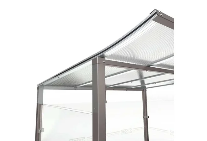 Abris bus Modulo Procity détail du toit