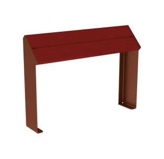 Assis-debout KUB Procity aspect Corten acajou
