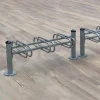 support vélo sol en extérieur