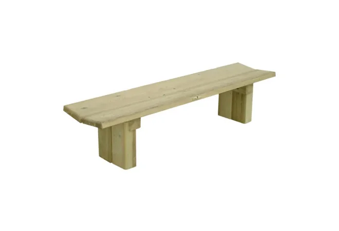 banquette en bois extérieur