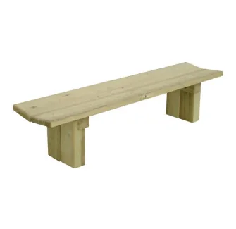 banquette en bois extérieur