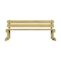 banc d'école maternelle en bois