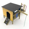 cabane aire de jeux vue de dessus