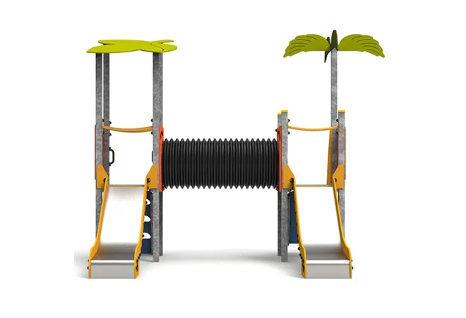 Structure multi-jeux Parc Tropical vue de face