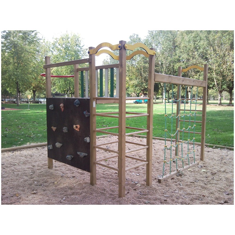 move and stic Lot de 2 plaques vert pomme 40 x 40 cm pour agrandir la structure d'escalade et la tour de jeu