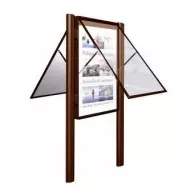 Vitrine d'affichage extérieur