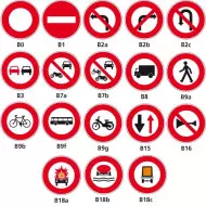 Panneaux routiers