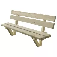 Banc tout bois