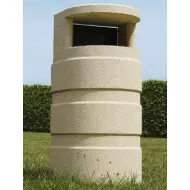 Corbeille en béton