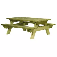 Table pique-nique bois