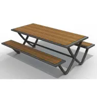 Table pique-nique compact