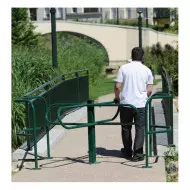 Barrière tournante