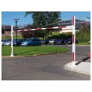 Portique limiteur de hauteur pour parking