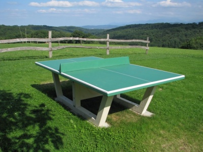 table ping pong en béton armé pour extérieur - Cofradis Collectivités