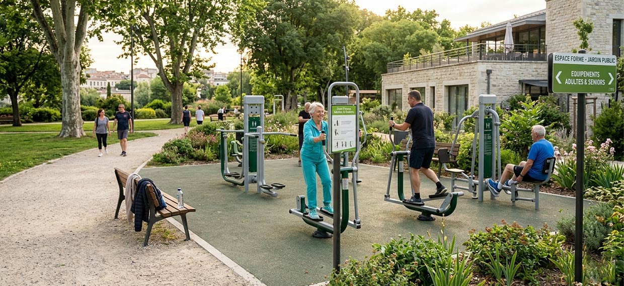 aire de fitness plein air